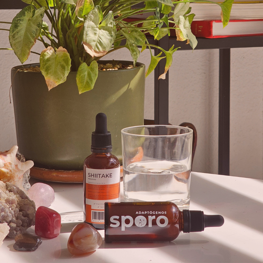 Hongo Adaptógeno Shiitake 50ml Sporo Doble Extracto