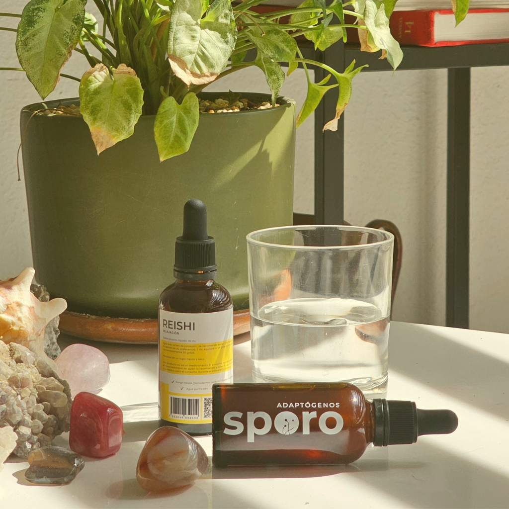 Hongo Adaptógeno Reishi 50ml Sporo Extracto Líquido