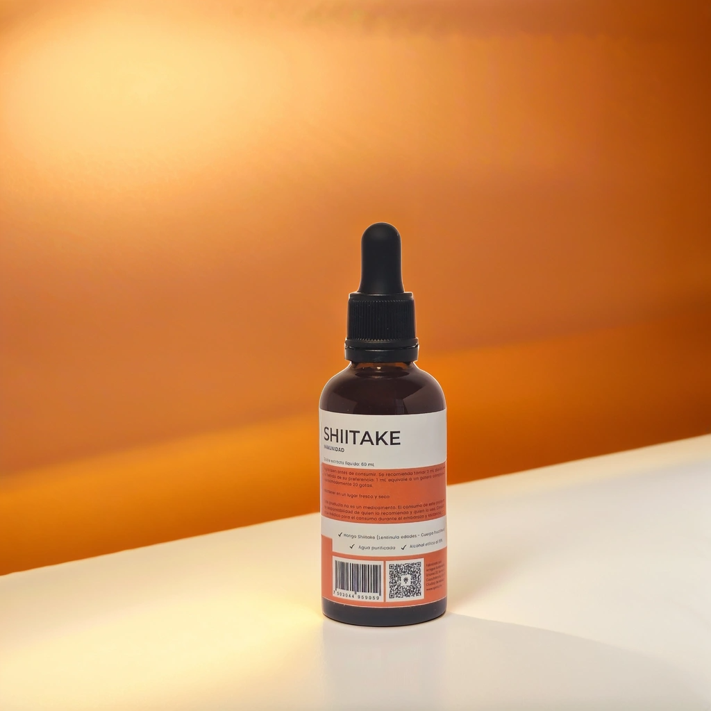 Hongo Adaptógeno Shiitake 50ml Sporo Doble Extracto