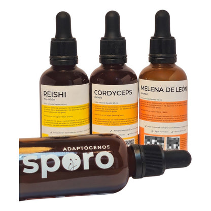 Kit Hongos Funcionales Equilibrio, Energía Y Claridad Sporo